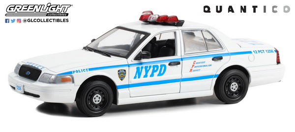 FORD Crown Victoria Police Interceptor "New York City Police Department" (NYPD) 2003 (из т/c "Куантико") GL84183 Модель 1:24